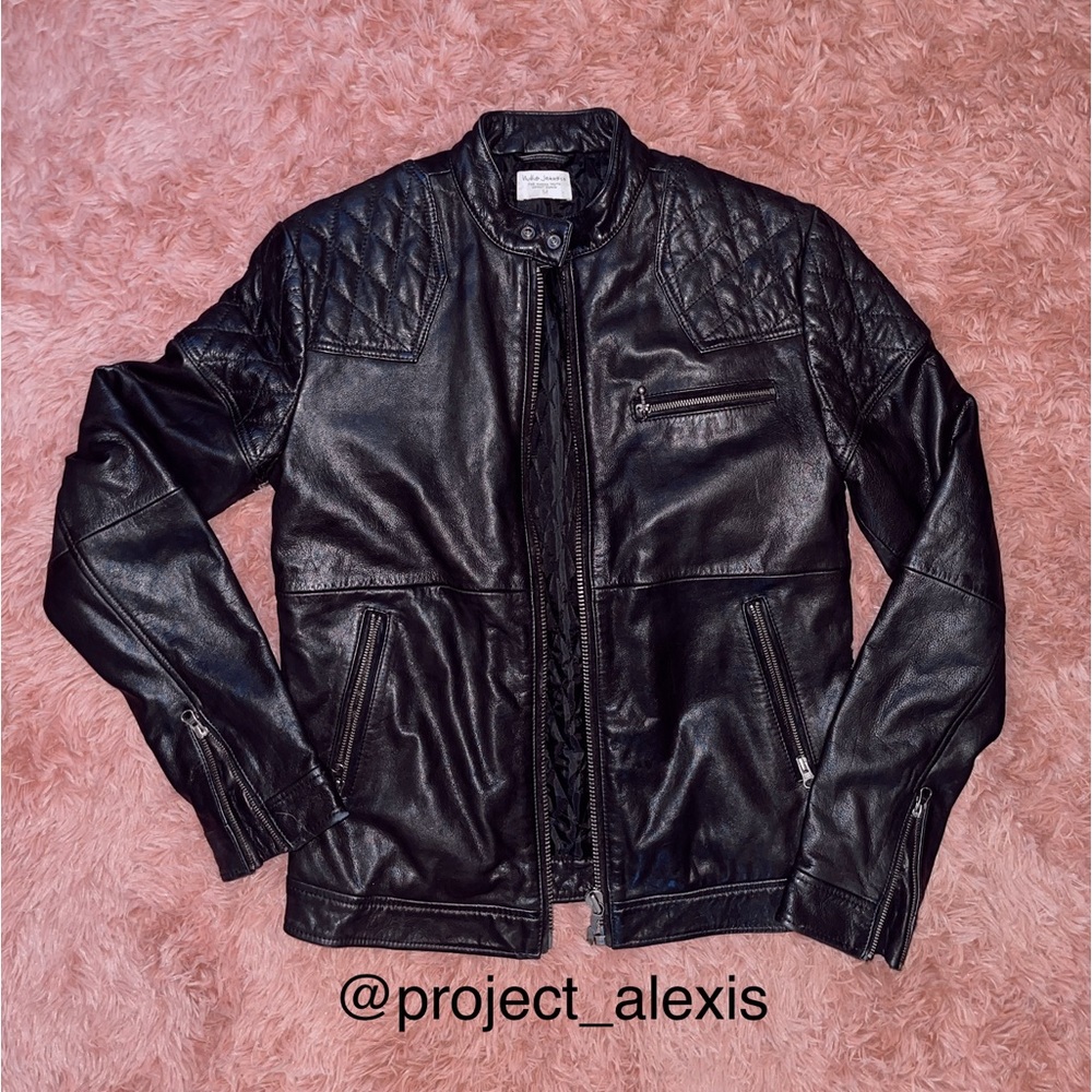 ⭐️Nudie Jeans Co Leather Denim Jacket⭐️